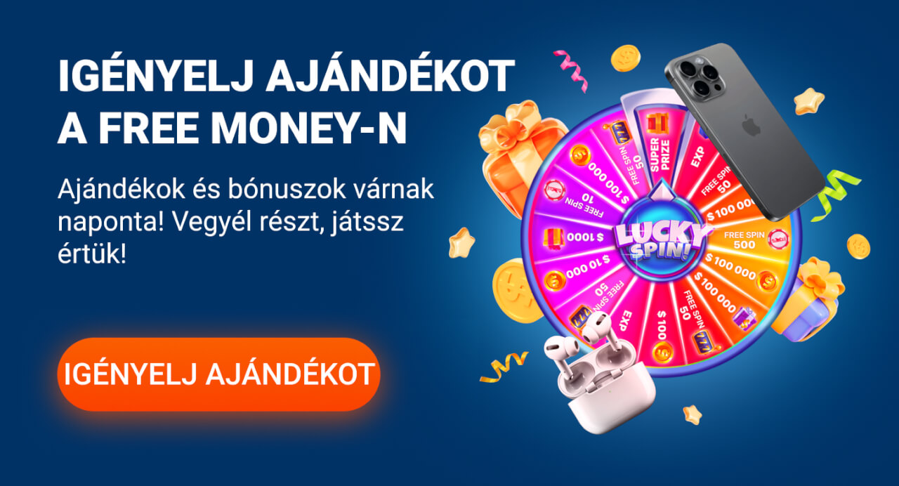 Ingyenes pörgetések aktiválása