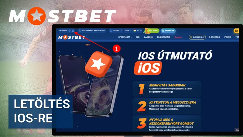 Mostbet iOS alkalmazás telepítése
